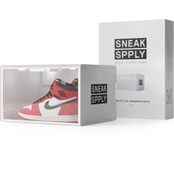 Sneak Spply Stack V2 Led Storage Crate White< Trainer Care|Shoe Care