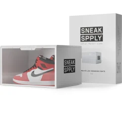 Sneak Spply Stack V2 Led Storage Crate White< Trainer Care|Shoe Care