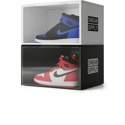 Sneak Spply Stack V1 Storage Crate Black (2 Pack)< Trainer Care|Shoe Care