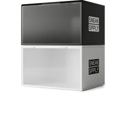 Sneak Spply Stack V1 Storage Crate Black (2 Pack)< Trainer Care|Shoe Care