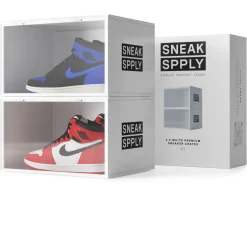 Sneak Spply Stack V1 Storage Crate White (2 Pack)< Trainer Care|Shoe Care