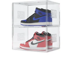 Sneak Spply Stack V1 Storage Crate Clear (2 Pack)< Trainer Care|Shoe Care