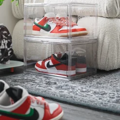 Sneak Spply Stack V1 Storage Crate Clear (2 Pack)< Trainer Care|Shoe Care