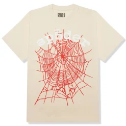 Sp5der Legacy Logo Heavyweight Cream T Shirt< T-shirts