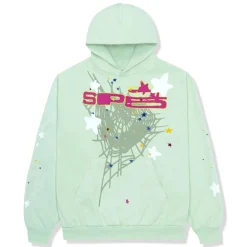 Sp5der SP5 Mint Tracksuit< Matching Sets|Sweatpants