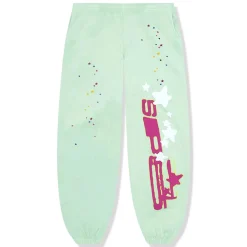 Sp5der SP5 Mint Tracksuit< Matching Sets|Sweatpants
