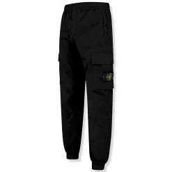 Stone Island Black Cargo Pants< Cargo Pants|Bottoms