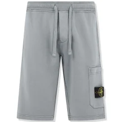 Stone Island Cargo Bermuda Light Grey Shorts< Shorts