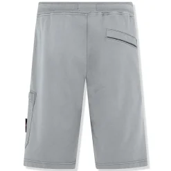 Stone Island Cargo Bermuda Light Grey Shorts< Shorts
