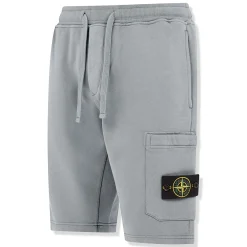Stone Island Cargo Bermuda Light Grey Shorts< Shorts