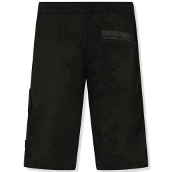 Stone Island Nylon Metal Black Shorts< Shorts