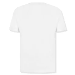 Stone Island Patch Logo White T Shirt< T-shirts
