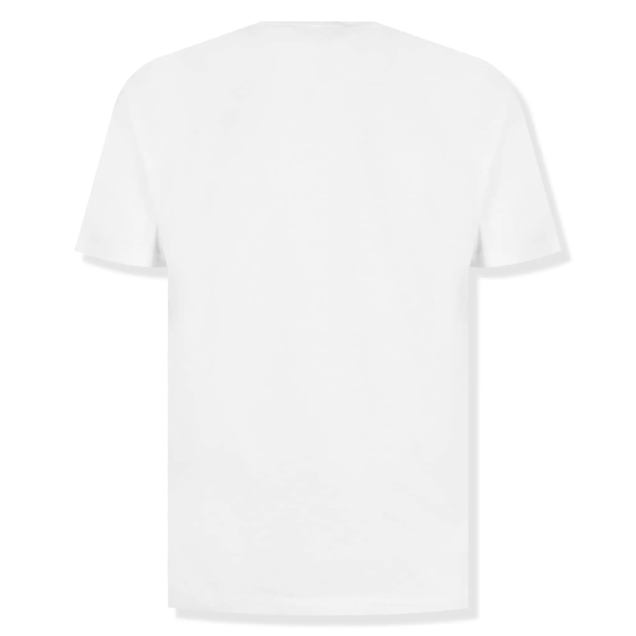 Stone Island Patch Logo White T Shirt< T-shirts
