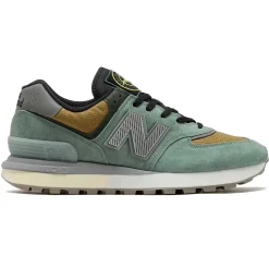 New Balance Stone Island x 574 Legacy Light Green< Trainers
