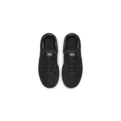 Nike Stussy x Air Force 1 Low Black (PS)< Black Trainers|Trainers