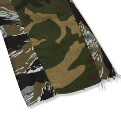 Suavo World Cargo Flare Trousers Camo< Cargo Pants|Bottoms