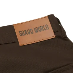Suavo World Cargo Flare Trousers Brown< Cargo Pants|Bottoms