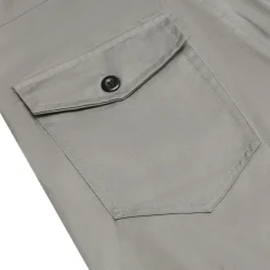 Suavo World Cargo Flare Trousers Grey< Cargo Pants|Bottoms