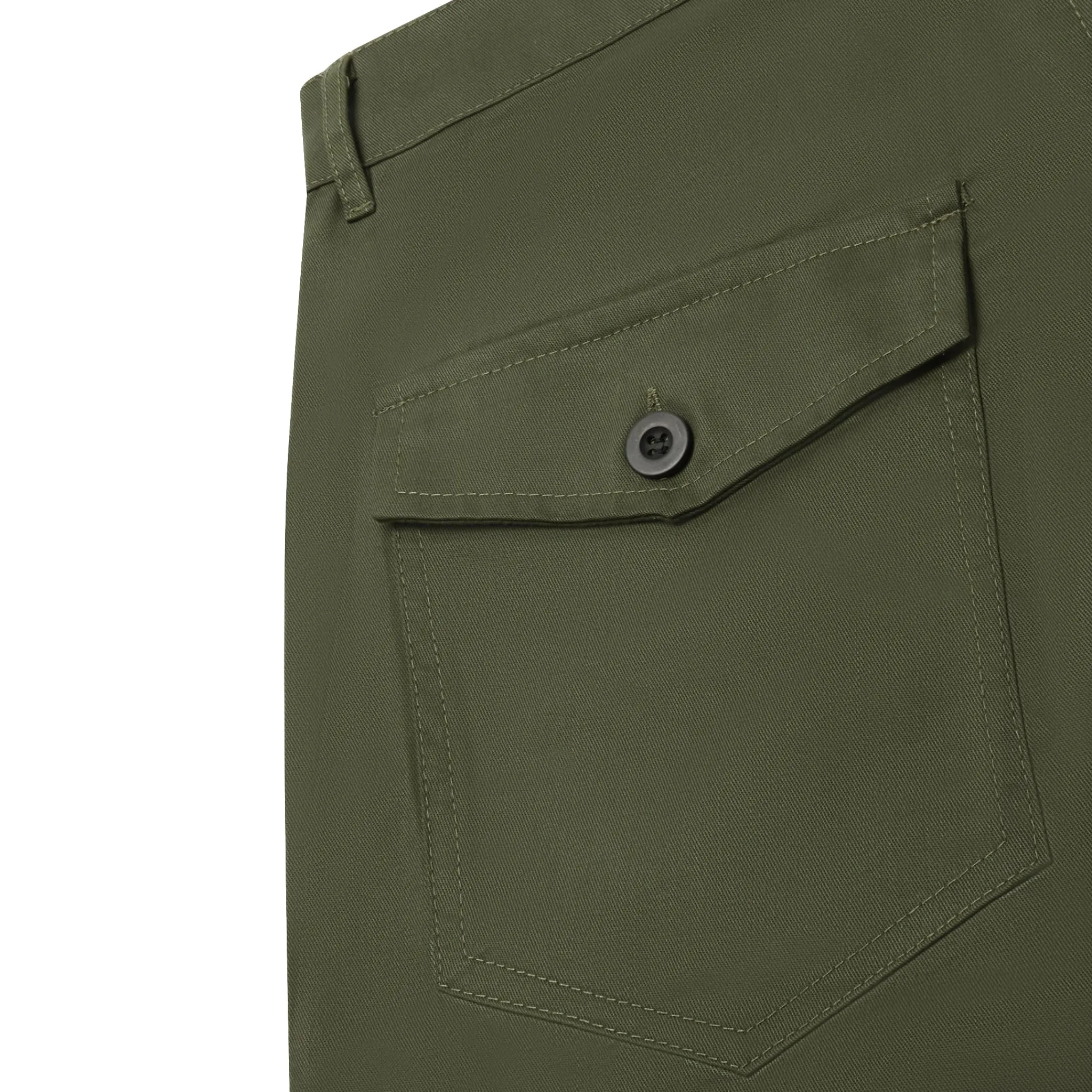 Suavo World Cargo Flare Trousers Khaki< Cargo Pants|Bottoms