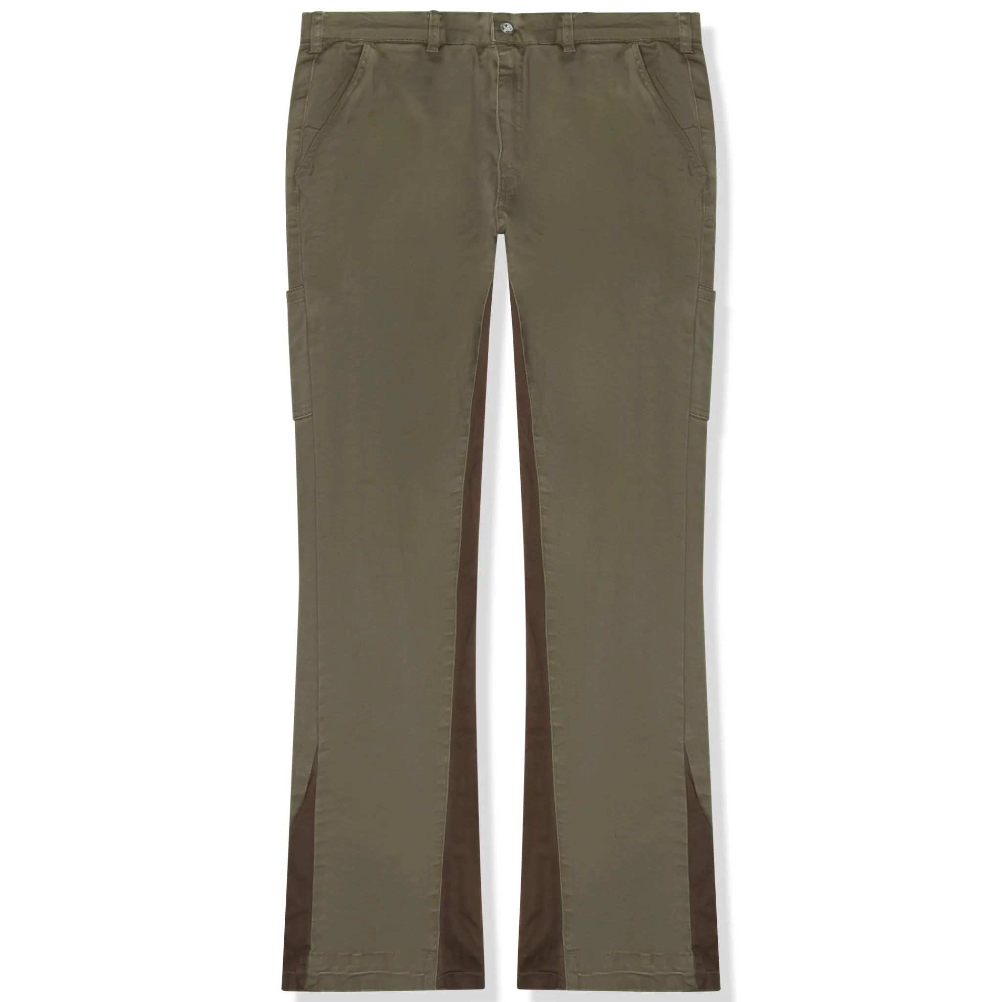 Suavo World Flare Denim Khaki< Jeans|Bottoms