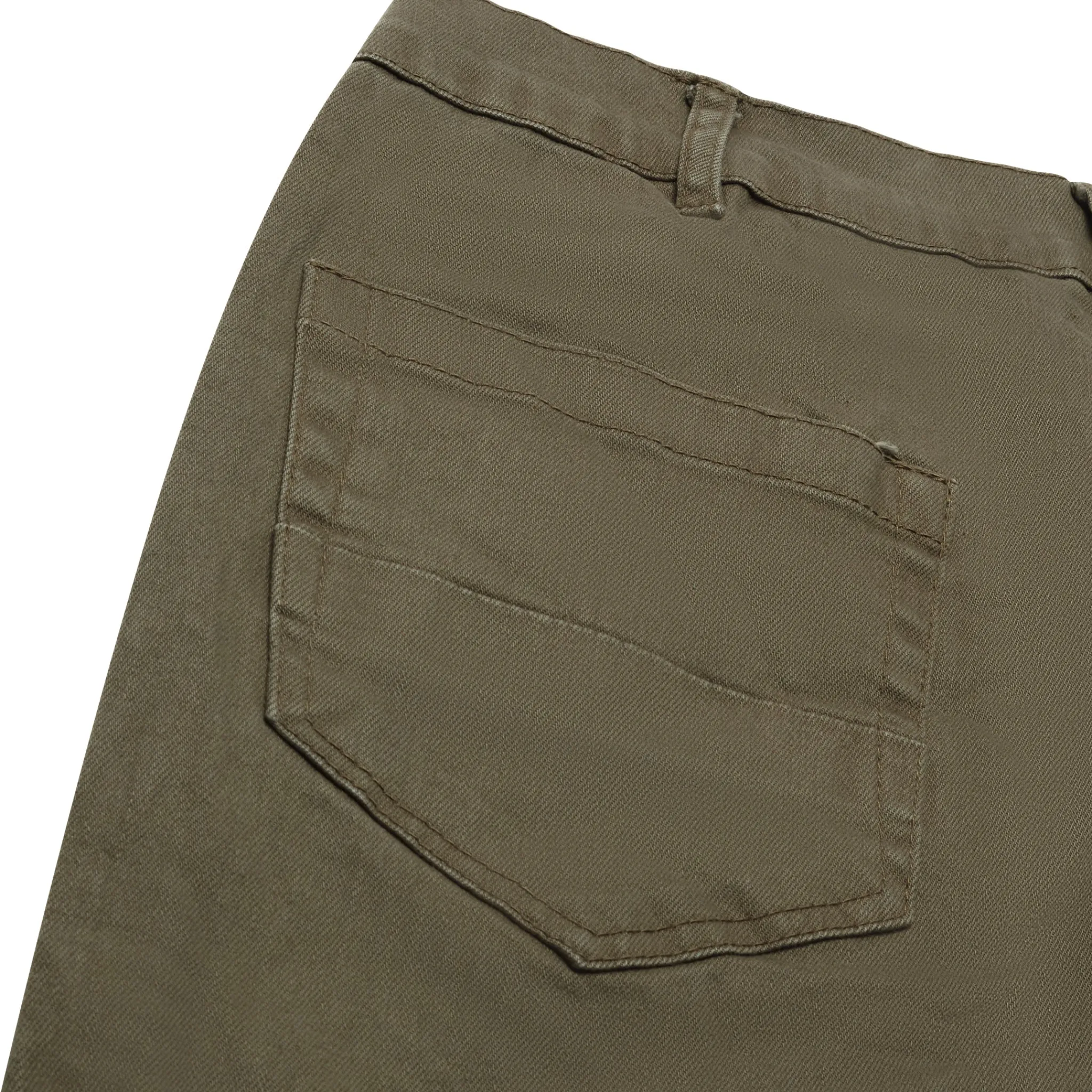 Suavo World Flare Denim Khaki< Jeans|Bottoms