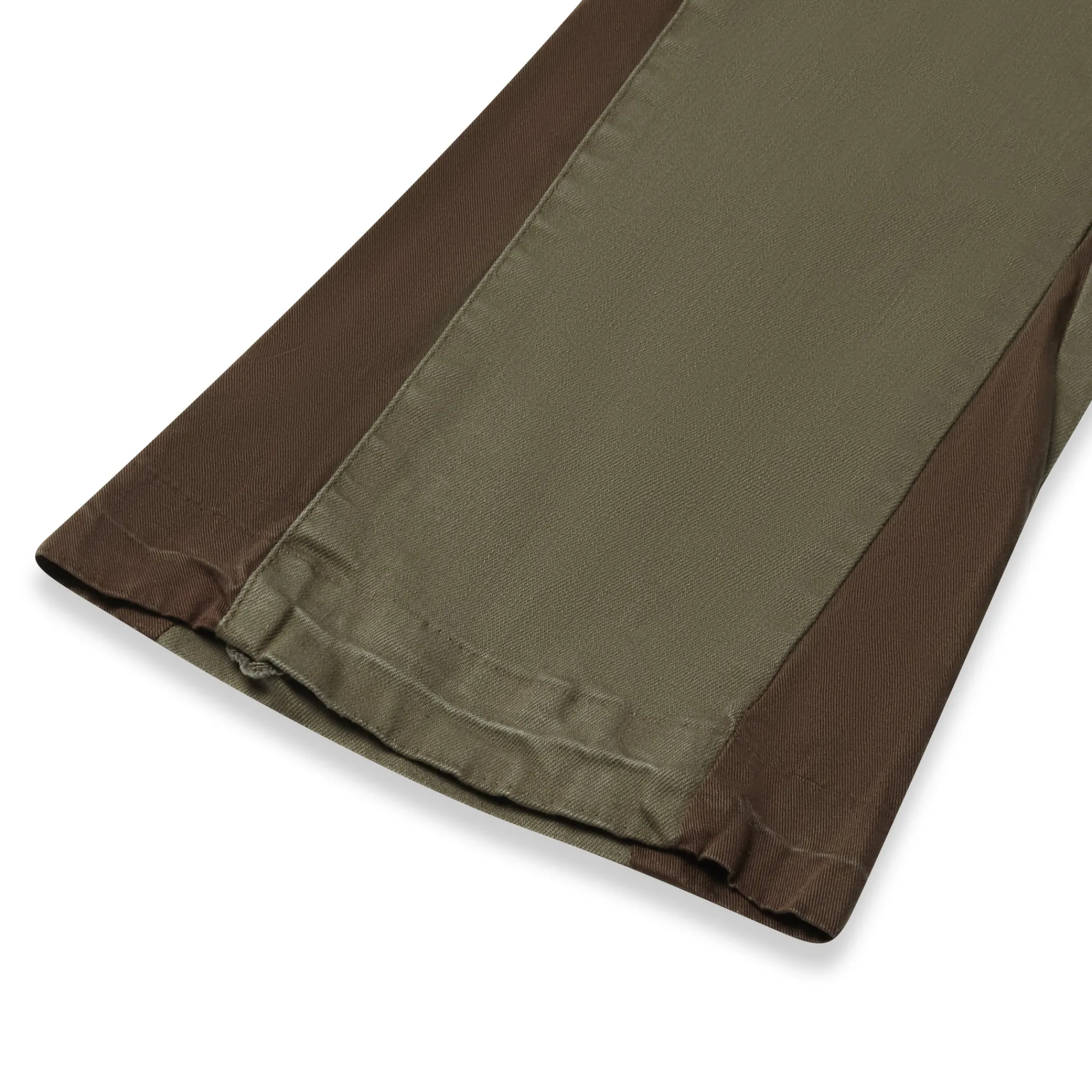 Suavo World Flare Denim Khaki< Jeans|Bottoms