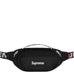Supreme Black Waist Bag (SS18)< Bags