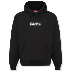 Supreme Box Logo Black Hoodie (FW23)< Sweatshirts & Hoodies