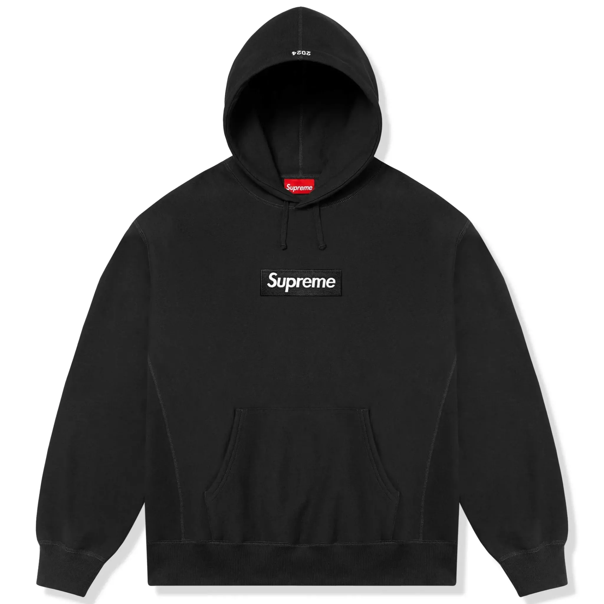 Supreme Box Logo Black Hoodie (FW24)< Sweatshirts & Hoodies