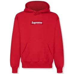 Supreme Box Logo Red Hoodie (FW23)< Sweatshirts & Hoodies
