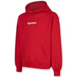 Supreme Box Logo Red Hoodie (FW23)< Sweatshirts & Hoodies