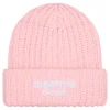 Supreme Classic Logo Chunky Ribbed Pink Beanie (FW24)< Hats & Caps