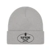 Supreme Crest Beanie Grey< Hats & Caps