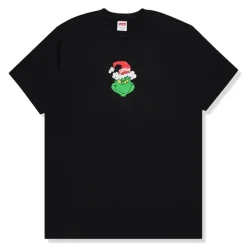 Supreme Grinch T Shirt Black< T-shirts