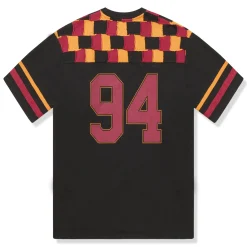 Supreme Patchwork Yoke Black Football T Shirt< T-shirts