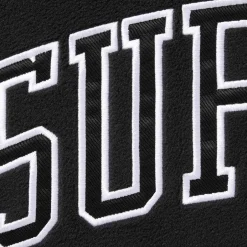 Supreme Polartec Black Baseball Jersey< T-shirts