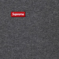 Supreme Small Box Logo L/S Charcoal T Shirt< T-shirts