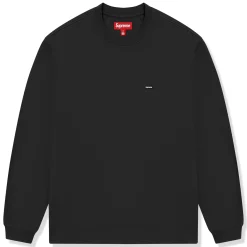 Supreme Small Box Logo L/S Black T Shirt< T-shirts