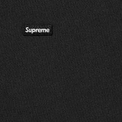 Supreme Small Box Logo L/S Black T Shirt< T-shirts