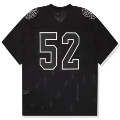 Supreme Spiderweb Black Football Jersey< T-shirts
