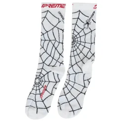 Supreme Spyder Crew Socks (1 Pack) White< Socks