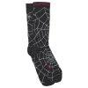 Supreme Spyder Crew Socks (1 Pack) Black< Socks
