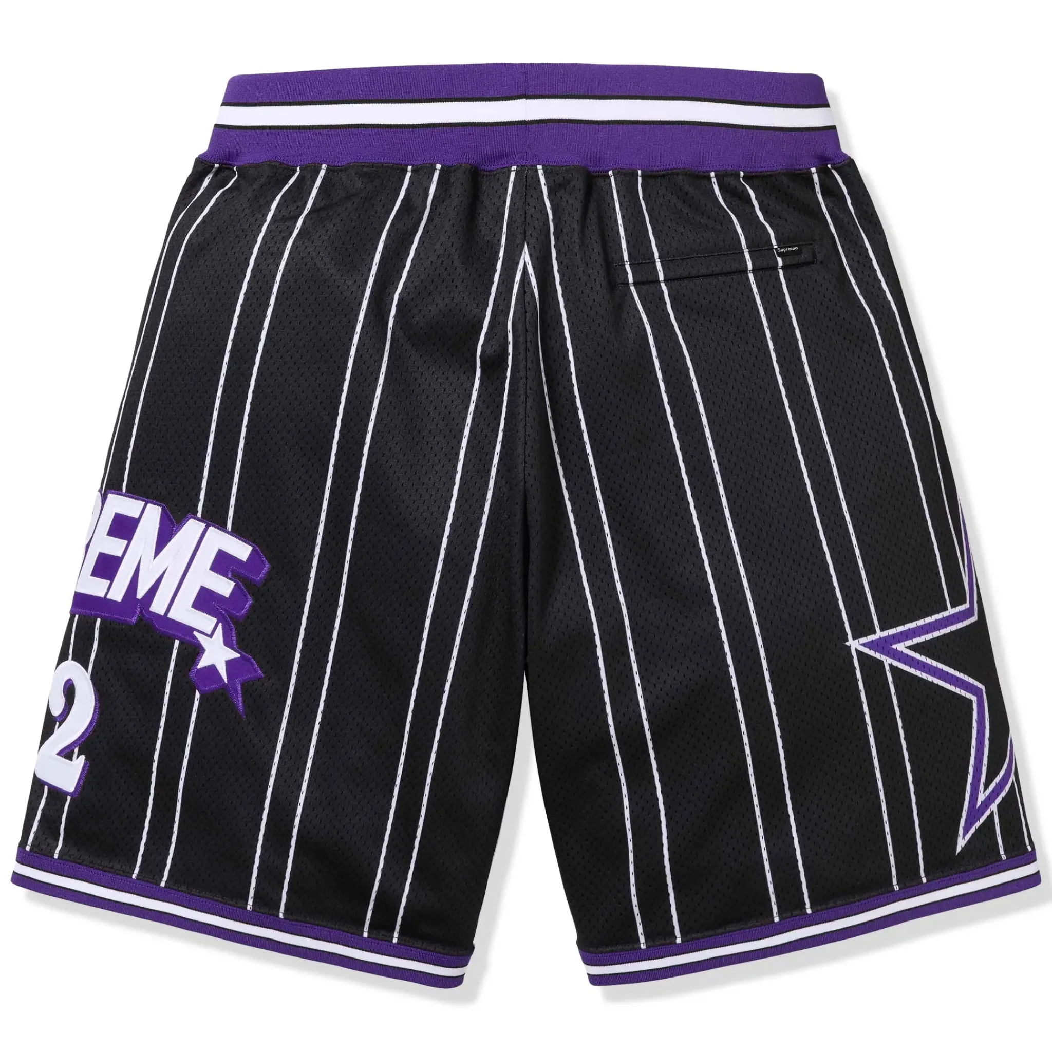 Supreme Star Basketball Black Shorts< Shorts