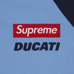 Supreme x Ducati Light Blue Track Pants< Bottoms