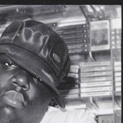 Supreme x Jordan Biggie Black T Shirt< T-shirts