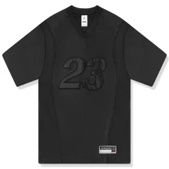 Supreme x Jordan Warm Up Black Jersey< T-shirts
