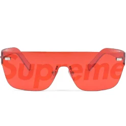 Supreme x Louis Vuitton Eyewear Mask Sunglasses Red< Sunglasses