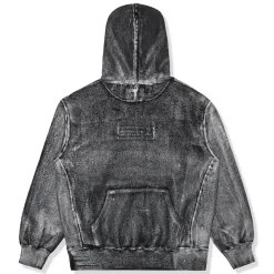Supreme x MM6 Maison Margiela Foil Box Logo Grey Hoodie< Sweatshirts & Hoodies