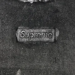 Supreme x MM6 Maison Margiela Foil Box Logo Grey Hoodie< Sweatshirts & Hoodies