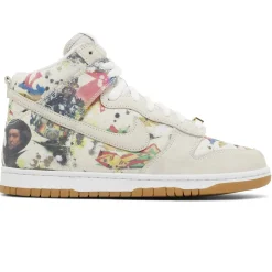Nike Supreme x SB Dunk High Rammellzee< White Trainers|Trainers